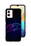 Vivo Y33s 5G Protective Case Cover Touching Hand Making Heart