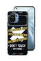 Xiaomi Mi 11 Protective Case Cover Caution Never Touch My Phone