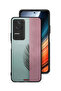 غطاء حماية لهاتف Xiaomi Poco F4 بتصميم نصف أوراق