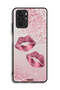 Xiaomi Redmi Note 10S Protective Case Cover Glitter Lips - 2