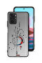 Xiaomi Redmi Note 10S Protective Case Cover Moon And Arrows Art Pattern