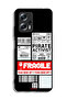 Xiaomi Poco X4 GT Protective Case Cover Private Activist Fragile Sticker - 2