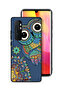 Xiaomi Mi Note 10 Lite Protective Case Cover Floral Owl