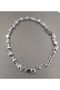 Steel Bracelet - Stainless Steel Unisex White Color Gold Design Gift for Lover, Friend Bracelet