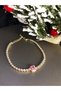 Xuping Model Baguette Stone Detail Round Waterway Steel Bracelet for Lover, Wife, Mother, Friend - 4