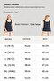 5 قطع من تي شيرتات رياضية أساسية مريحة ذات أشرطة سميكة على شكل حرف A - 5