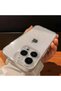 iPhone 16 Pro Max (6.9 Inch) Compatible Shiny Sparkly Glitter Transparent Silicone Case - 4