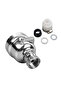 3 Function Kitchen Sink Head, 360 Degree Rotating, Saving, Faucet Head, Chrome, - 5