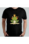 Frog Prince Unisex 100% Cotton Crew Neck T-Shirt Model 4
