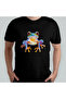 Cute Frog Unisex 100% Cotton Crew Neck T-Shirt Model 3