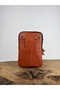 Genuine Leather Unisex Phone Bag, Leather Waist Bag, Multi-Compartment Leather Shoulder Bag - 5