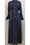 Modal Fabric Rivet Detailed Belted Snap Closure Shirt and Skirt Two-Piece Set - 4