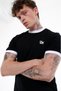 S-Line Men's Black Slim Fit T-Shirt - 4