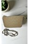 Women's Adjustable Strap Bead Detailed Hand and Shoulder Bag - 2