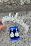 Thalia Crown Drop Shuttle Earrings Set Silver – Sparkling Evening Dress Accessory with Stones for Bridal Henna Wedding - 3