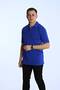 Regular Polo Neck T-Shirt Cobalt Blue - 3