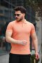Eco Polo Neck Orange