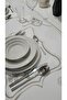 Nerina 4 Piece Luxury American Service Presentation Embroidered Cover Set Carefree Dowry Linen Set for 4 People - 6