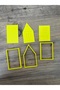 New Year's House (Gingerbread) Shaped Cookie Mold and Stamp Set - 2