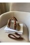 Women's Mini Crossbody Hand and Shoulder Bag with Shawl Accessory - 3
