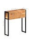 Planter 60x20x68 cm Solid Acacia Wood - 3