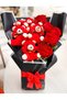 Gift for Lover Purple Teddy Bear and Red Rose Teddy Bear Bouquet for Lover Flower Bouquet for Lover - 2