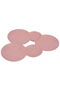 Serving Plate Porcelain Alsaif Gallery, Circles - Pink
