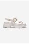 Raphaela white platform sandals - 3