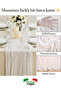 Runner Bohem Tablecloth 100% Cotton Decorative |   Wedding, Party, Promise, Engagement Decoration Tableware Ornament - 3