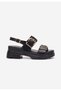 Raphaela black platform sandals - 3