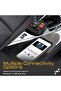 Wireless FM Transmitter, In-Car Bluetooth V 5.1 Transmitter Car Kit with 18W Qualcomm QC 3.0 - 5