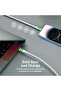 كابل من Type-C إلى Lightning بطول 1.2 متر، كابل توصيل طاقة فائق السرعة بقوة 27 وات مع شحن مزامنة بسرعة 480 ميجابت في الثانية - 6