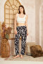 Women & Kids Printed Soft Textured Summer Pajama Bottoms - 2