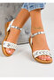 Sandale dama albe A010 - 3