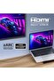 كابل HDMI 2.1، كابل HDMI إلى HDMI رفيع بطول 1.5 متر مع عرض نطاق ترددي 48 جيجابت في الثانية، دقة 8K بتردد 60 هرتز، UHD - 4