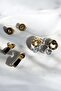 Special Design 6-Piece Hoop Earrings Steel - 2
