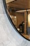 100*100 cm round mirrors with black frame - 4