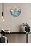 Japanese Style, Crane and Flower Pattern, Glass, Wall Sticker, 50X50Cm - 4