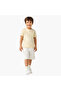Solid Henley Neck T-shirt with Short Sleeves and Pocket - 2