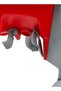 Professional 30LTR Twin-Bucket Mop Trolley - 16 x 14 Liters | Suitable For Commercial Use Red - 3