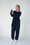 5622 - Stylish, Comfortable, Thin 2 Thread Fabric Pants-Sweatshirt Women's Set - 5
