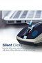 1600DPI Silent Mouse, Ergonomic Symmetric 2.4Ghz Cordless Silent Keys Mouse with Long Batter - 2