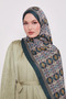 Reflection Pattern Indian Silk Shawl - 2