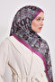 Reflection Pattern Indian Silk Shawl - 2