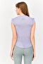 Women Dri-Fit Short Sleeve Running T-Shirt, Levander - 3