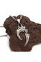 Tribal Flame Unisex Steel Gift Necklace for Lover - Wife - Dad - Friend