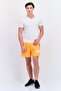 Men Standard Fit Outdoor Shorts, Orange - 4