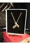 316 L Stainless Steel Balloon (t) Letter Yellow Color Gift Necklace for Lover, Spouse, Mother, Friend - 5