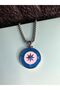 316 L Stainless Steel North Star Compass Gift Necklace for Lover,Wife,Father,Friend - 2