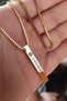 Spotify Song Coded Steel Gold Bar Stick • in Lighted Box • Gift Pendant for Lover • Spouse • Father